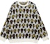 Buy (W) Bape A BATHING APE 卡通提花針織羊毛毛衣 米色. 0ZXKNW220504H
