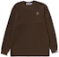 Lookbook (W) Bape A BATHING APE 長袖圓領純色上衣T恤。 1J80-211-001
