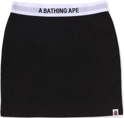 (W) Bape A BATHING APE 彈性印花Logo迷你裙。 1K30-255-002 Buy (W) Bape A BATHING APE 彈性印花Logo迷你裙。 1K30-255-002