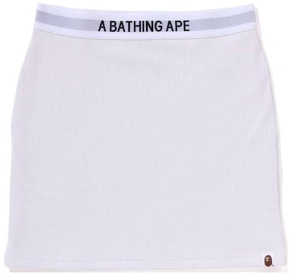 (W) Bape A BATHING APE 彈性印花Logo迷你裙。 1K30-255-002 Order (W) Bape A BATHING APE 彈性印花Logo迷你裙。 1K30-255-002