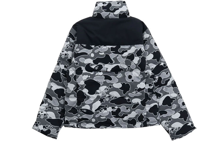 (Women) Bape A BATHING APE Ape Head FW21  Colorblock Down Jacket. 1H80-241-501 圖 3