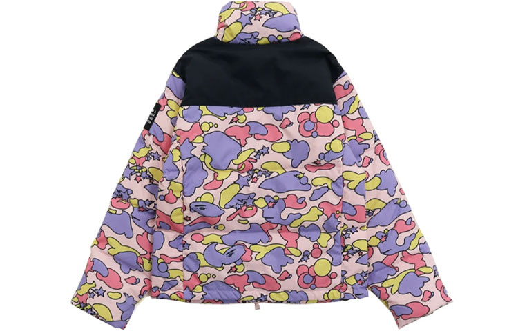 (Women) Bape A BATHING APE Ape Head FW21  Colorblock Down Jacket. 1H80-241-501 圖 5