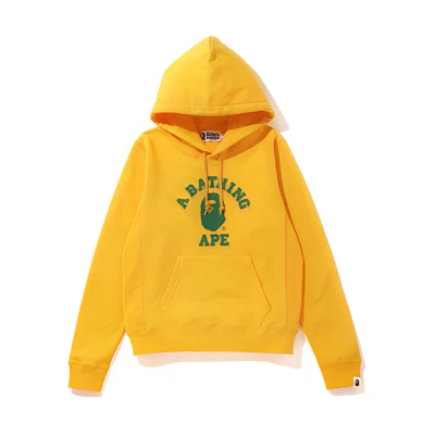 (Women) Bape A BATHING APE Ape Head Logo Colorblock Sweatshirt . 0ZXSWW214002E