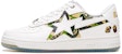 (W) BAPE A BATHING APE Bapesta Low 'Comfort Putih' 0ZXSHW291915L