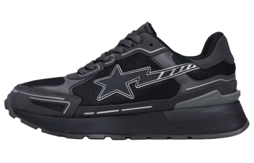 (W) BAPE A BATHING APE Cross Sta 'Leather Fashion CMFT Low-Top Lifestyle' 圖 7