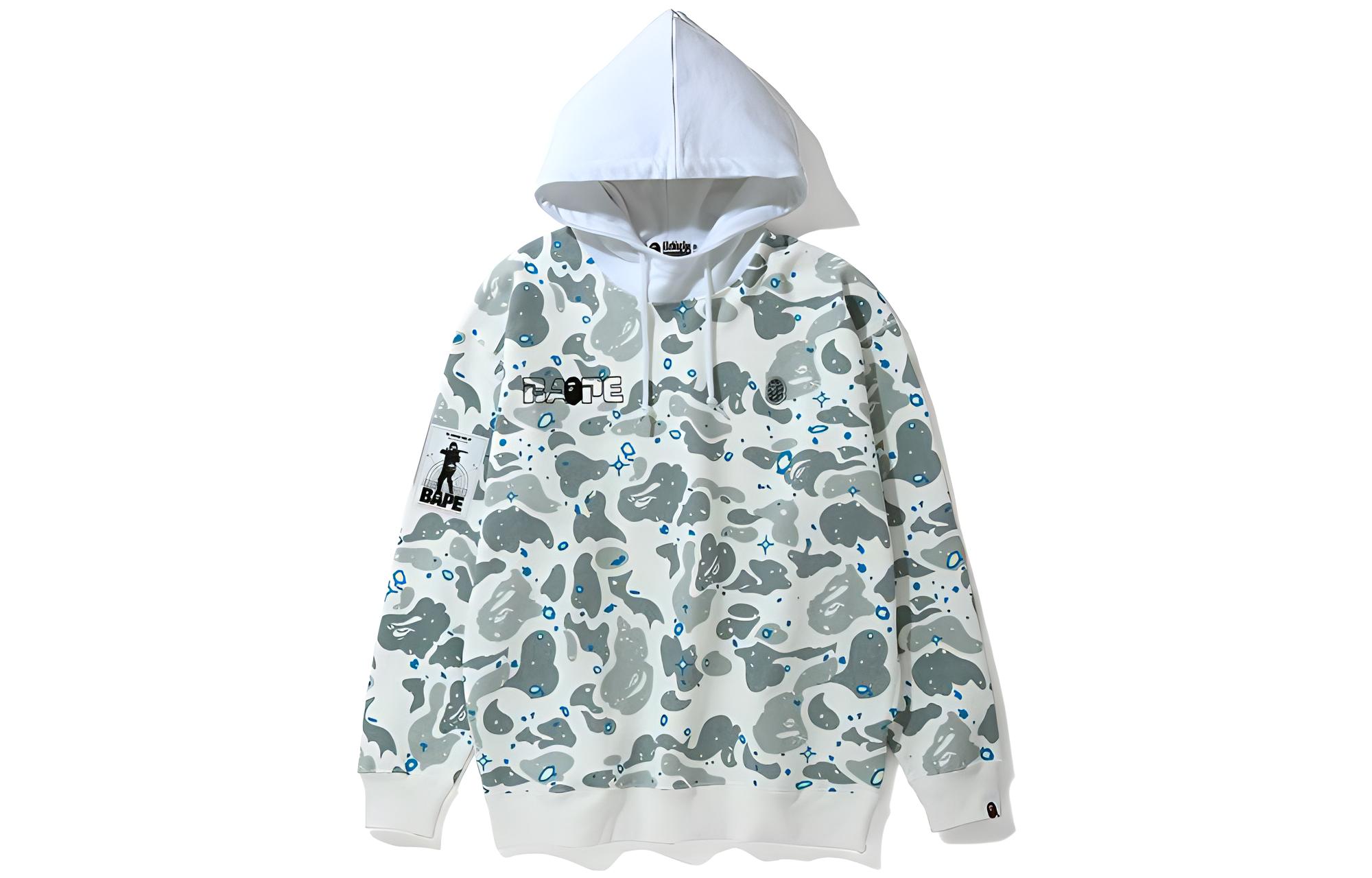 (Women) Bape A BATHING APE FW22  Glow-in-the-Dark Star Letter Print Hoodie 0ZXSWW214507E