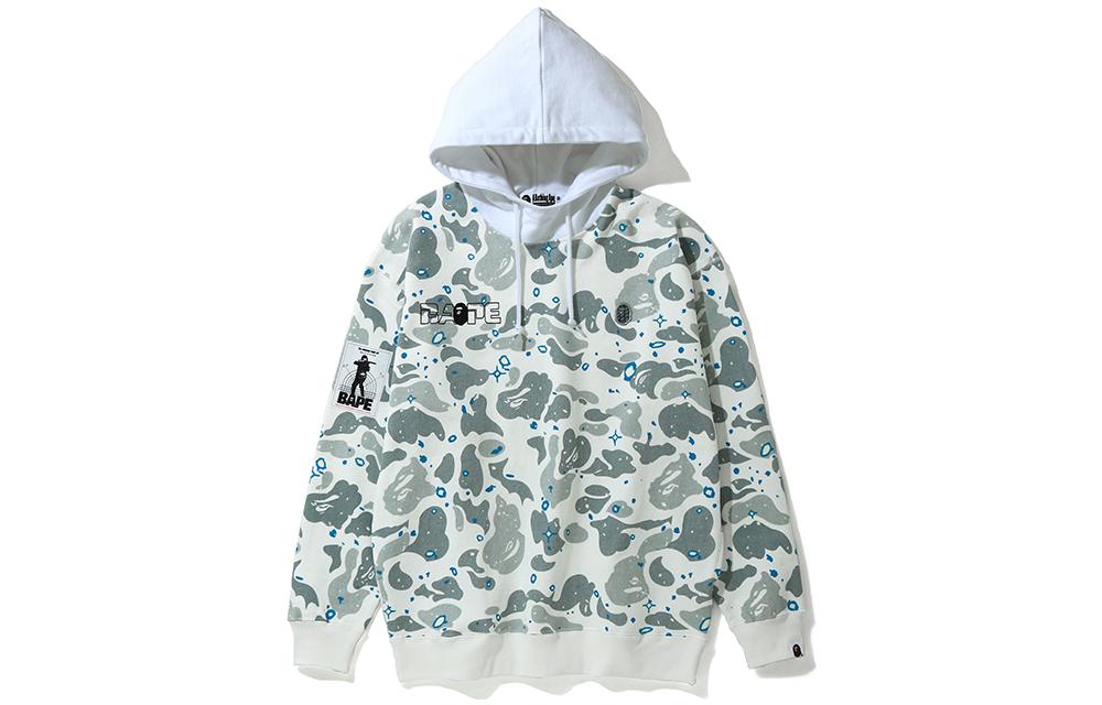 (Women) Bape A BATHING APE FW22  Glow-in-the-Dark Star Letter Print Hoodie 0ZXSWW214507E 圖 2