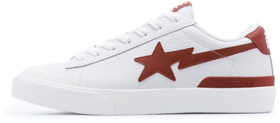 (Women) BAPE A BATHING APE Leather Low-Top Lace-Up 'White Fashion' 0ZXSHWX91012K Shop (Women) BAPE A BATHING APE Leather Low-Top Lace-Up 'White Fashion' 0ZXSHWX91012K