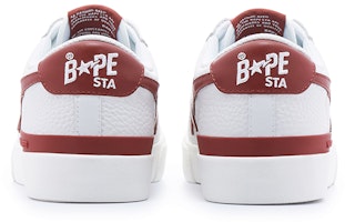 A BATHING APE 皮革 低筒繫帶 時尚板鞋 女款 白色 Details for A BATHING APE 皮革 低筒繫帶 時尚板鞋 女款 白色