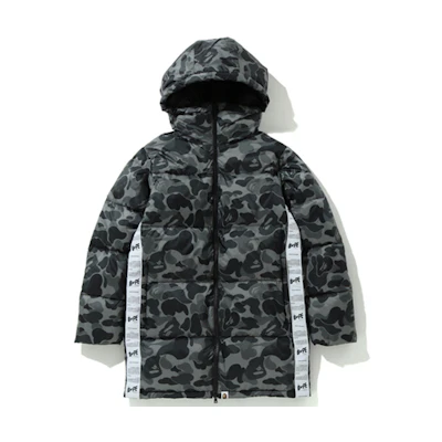 (Women) Bape A BATHING APE Letter Star Ape Logo Puffer Jacket Series. 0ZXDNW241505D