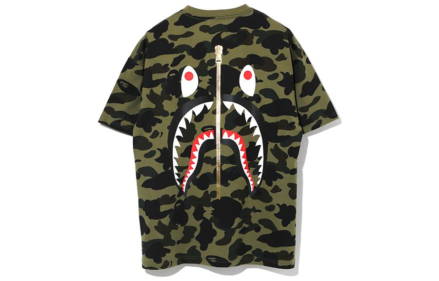 (Women) Bape A BATHING APE Logo Graphic Print Short Sleeve Regular Fit T-Shirt . 0ZXTEW209506G 圖 2