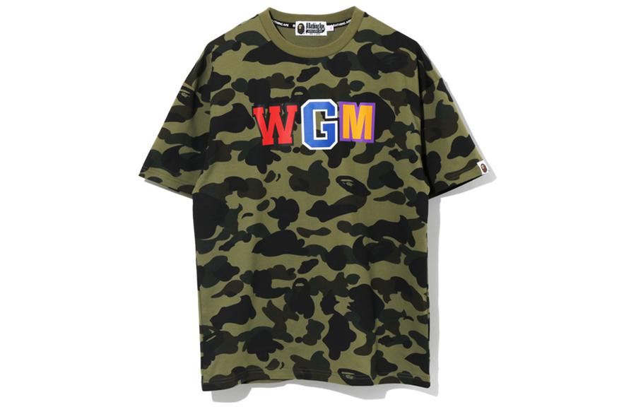 (Women) Bape A BATHING APE Logo Graphic Print Short Sleeve Regular Fit T-Shirt . 0ZXTEW209506G 圖 3
