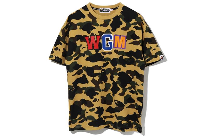 (Women) Bape A BATHING APE Logo Graphic Print Short Sleeve Regular Fit T-Shirt . 0ZXTEW209506G 圖 5
