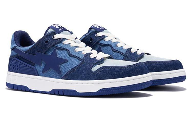 (W) BAPE A BATHING APE Low-Top Sneaker 'Deep Blue CMFT' 圖 4