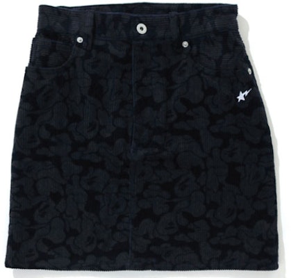 (W) Bape A BATHING APE 女款圖案燈芯絨休閒裙 0ZXSKW255502H Order (W) Bape A BATHING APE 女款圖案燈芯絨休閒裙 0ZXSKW255502H