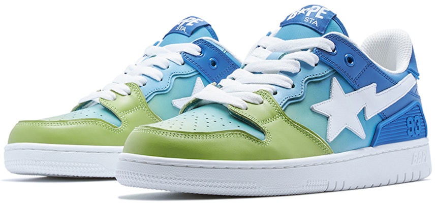 (W) BAPE A BATHING APE SK8 'Gradient Star Embroidery' Sepatu Sneaker 0ZXSHW291023K Order (W) BAPE A BATHING APE SK8 'Gradient Star Embroidery' Sepatu Sneaker 0ZXSHW291023K