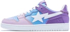 Shop (W) BAPE A BATHING APE SK8 'Gradient Star Embroidery' Sepatu Sneaker 0ZXSHW291023K