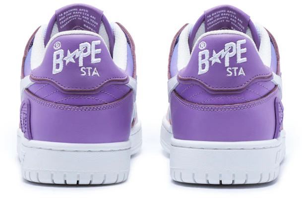(W) BAPE A BATHING APE SK8 'Gradient Star Embroidery' Sepatu Sneaker 0ZXSHW291023K Details for (W) BAPE A BATHING APE SK8 'Gradient Star Embroidery' Sepatu Sneaker 0ZXSHW291023K