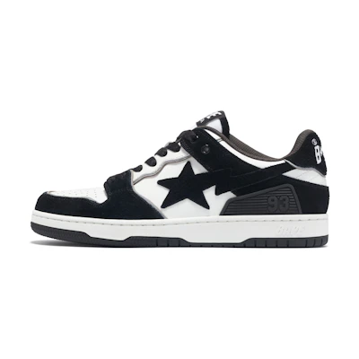 (W) BAPE A BATHING APE SK8 Low 'Bi-Color'