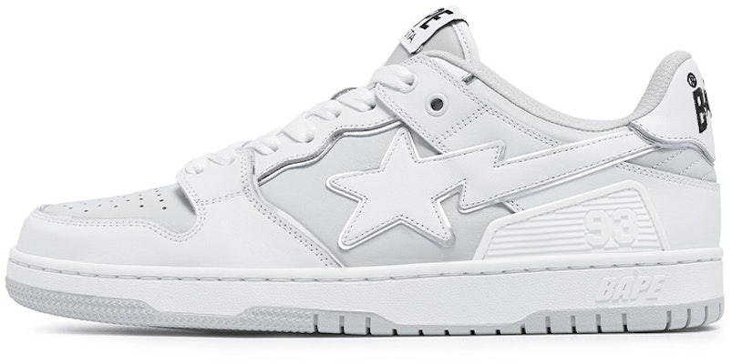 BAPE A Bathing Ape SK8 Sta Gris Oro Blanco 1J30-291-025 Shop BAPE A Bathing Ape SK8 Sta Gris Oro Blanco 1J30-291-025