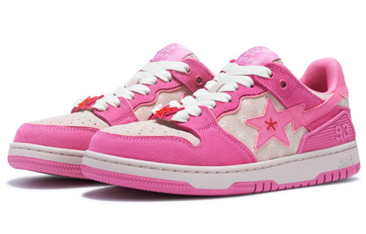 Shop (W) BAPE A BATHING APE Sk8 Sta 'Rosa' SN0097X