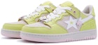 Lookbook (W) BAPE A BATHING APE Sk8 Sta Kulit Rendah 'Kuning Merah Jambu' BPYSNSN0098XJ