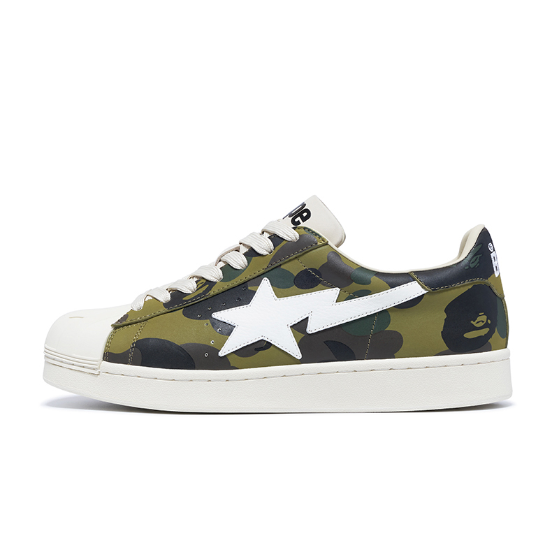 (W) BAPE A BATHING APE SKULL STA Low 'Camo'