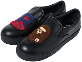 (Women) BAPE A BATHING APE Slip-On 'Fashion Low-Top' 0ZXSHW291501B (Women) BAPE A BATHING APE Slip-On 'Fashion Low-Top' 0ZXSHW291501B