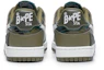 Lookbook (W) BAPE STA 低帮迷彩拼色运动鞋 0ZXSHW291026K