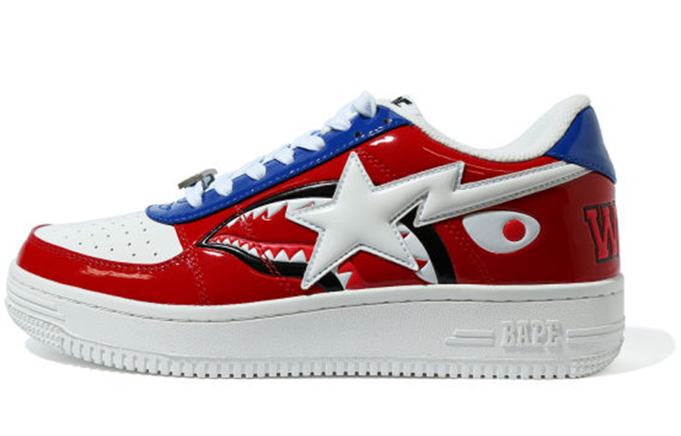 (W) BAPE A BATHING APE STA Low 'Red Fashion'
