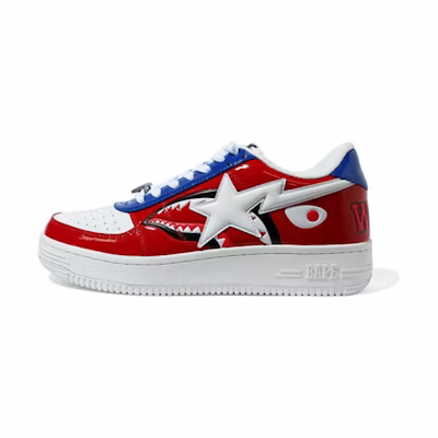 (W) BAPE A BATHING APE STA Low 'Red Fashion'