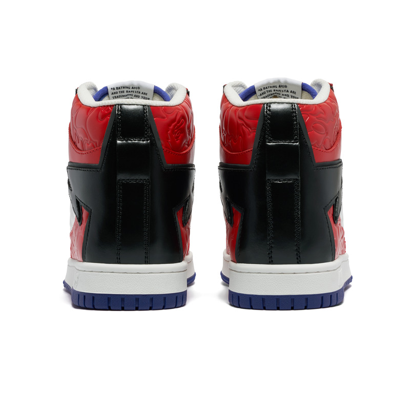 (W) BAPE A BATHING APE Star Embossed Mid-Top Sneaker 'Embossed Logo' 圖 6