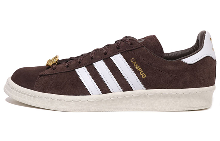 Buy (W) BAPE猿人头 x adidas Originals Campus '棕色低帮'鞋 0ZXSNW291901L