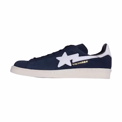 (W) BAPE A BATHING APE adidas Originals Superstar '20th Anniversary Blue White'