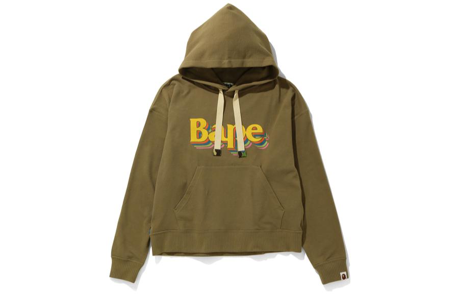 (Women) BAPE Alphabet Print Pullover Hoodie Long Sleeve for Women. 0ZXSWW214505E 圖 2