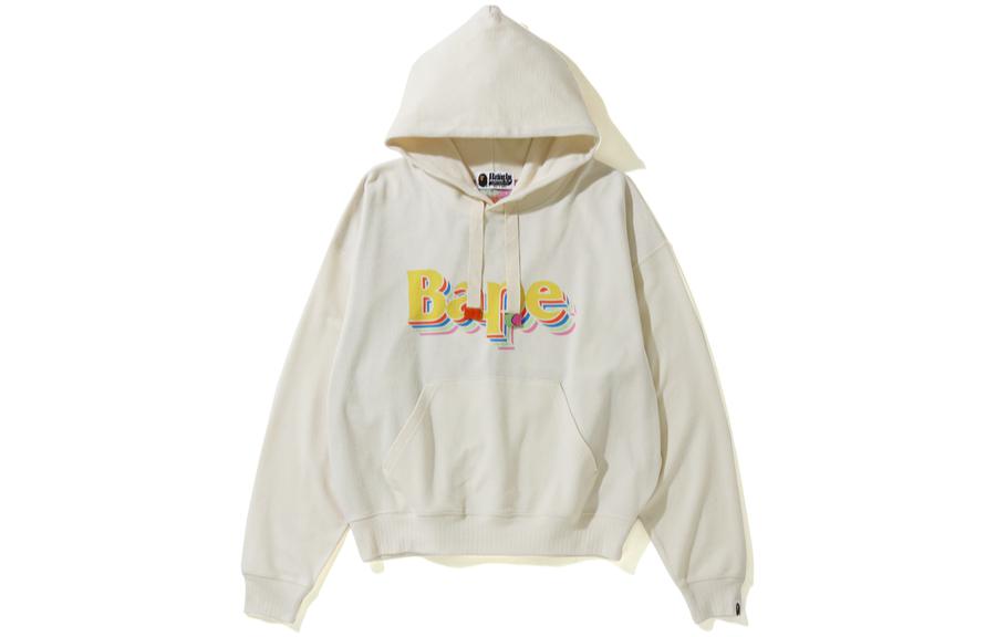 (Women) BAPE Alphabet Print Pullover Hoodie Long Sleeve for Women. 0ZXSWW214505E 圖 4