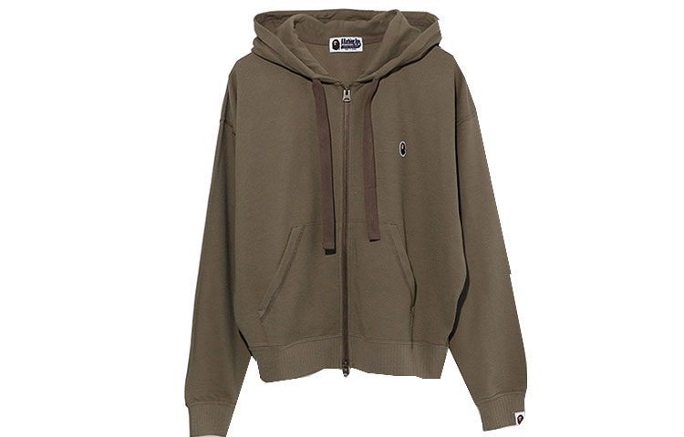 (Women) BAPE Ape Head Drawstring Hoodie Jacket 1g80-115-010