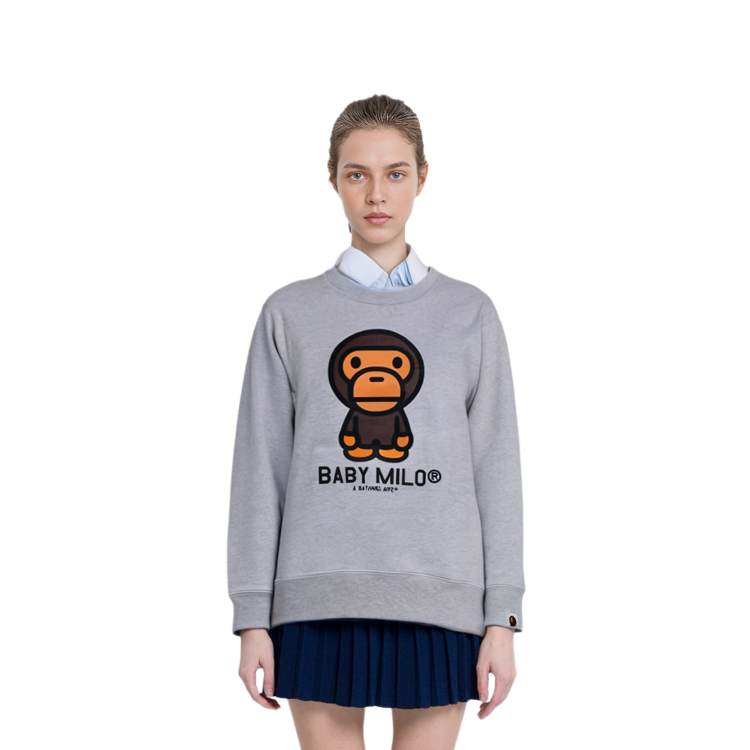 (Women) BAPE Ape Head Graphic Long-Sleeve Crewneck T-Shirt 2I30-213-008 圖 4