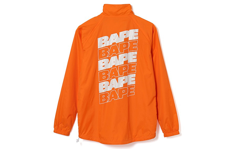 (Women) BAPE Ape Head Letter Print Casual Sport Zip-Up Jacket 0ZXJKM40501XC