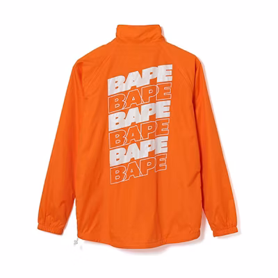 (Women) BAPE Ape Head Letter Print Casual Sport Zip-Up Jacket 0ZXJKM40501XC