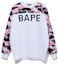 Order (W) Sudadera Casual de Manga Larga BAPE Camo con Letras y Diseño Patchwork 0ZXSWW13503XD