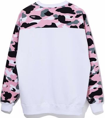 (W) Sudadera Casual de Manga Larga BAPE Camo con Letras y Diseño Patchwork 0ZXSWW13503XD Lookbook (W) Sudadera Casual de Manga Larga BAPE Camo con Letras y Diseño Patchwork 0ZXSWW13503XD