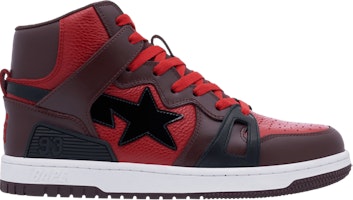 (Women) BAPE Bapesta 93 Hi 'Bright Rose' 1J30291019-RED