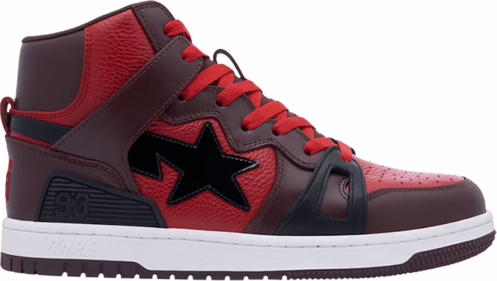 (W) 베이프 배피스타 93 하이 '브라이트 로즈' 1J30291019-RED Buy (W) 베이프 배피스타 93 하이 '브라이트 로즈' 1J30291019-RED