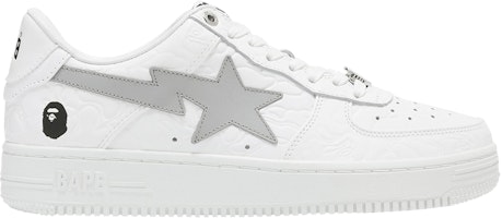 (Women) BAPE Bapesta #3 'White' 1J80291052-WHT