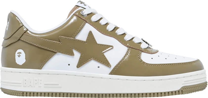 (W) BAPE Bapesta #5 '米色' 球鞋 1I70291021-BEI Buy (W) BAPE Bapesta #5 '米色' 球鞋 1I70291021-BEI