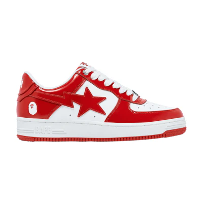 (W) BAPE Bapesta #5 'Red'
