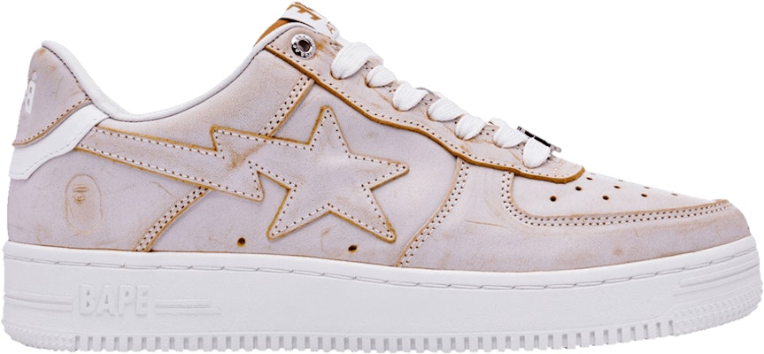 (W) BAPE Bapesta #5 'Washed Beige' Beige Pudar 1J30291012-BEI Buy (W) BAPE Bapesta #5 'Washed Beige' Beige Pudar 1J30291012-BEI