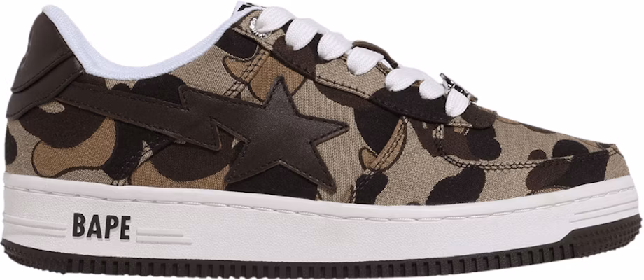 (Women) BAPE Bapesta 'Cookie Camo 2 - Brown' 1J30291002-BRW Buy (Women) BAPE Bapesta 'Cookie Camo 2 - Brown' 1J30291002-BRW