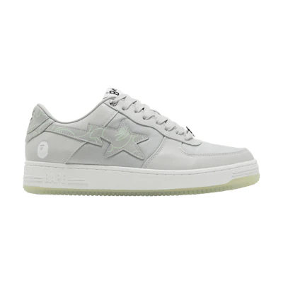 (W) BAPE Bapesta 'Text Code Camo - Grey'